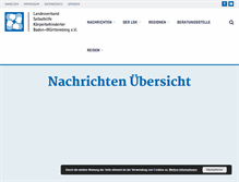 Tablet Screenshot of lsk-bw.de